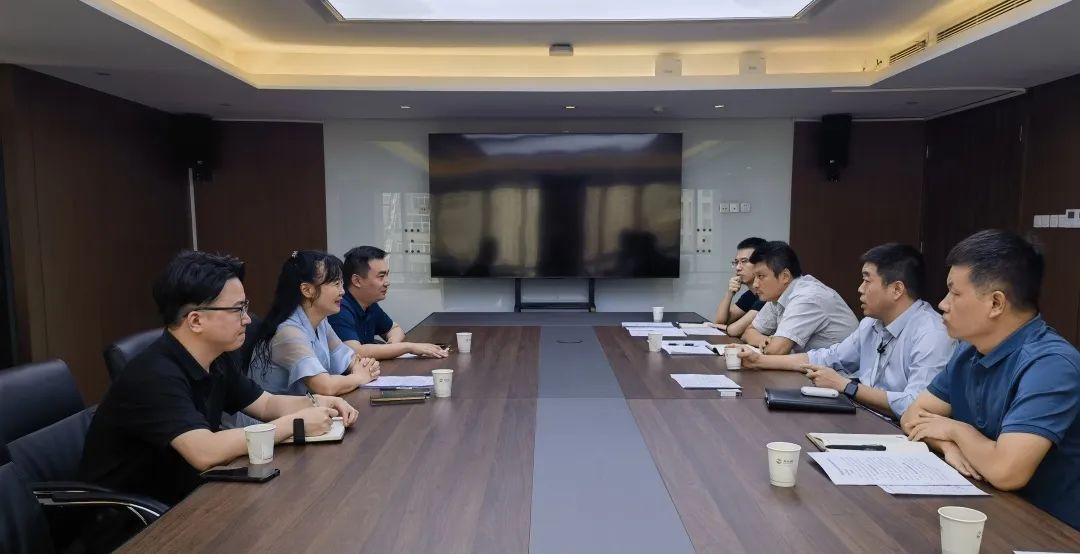 公司與經(jīng)開渭北發(fā)展集團(tuán)、渭北建設(shè)集團(tuán)座談交流